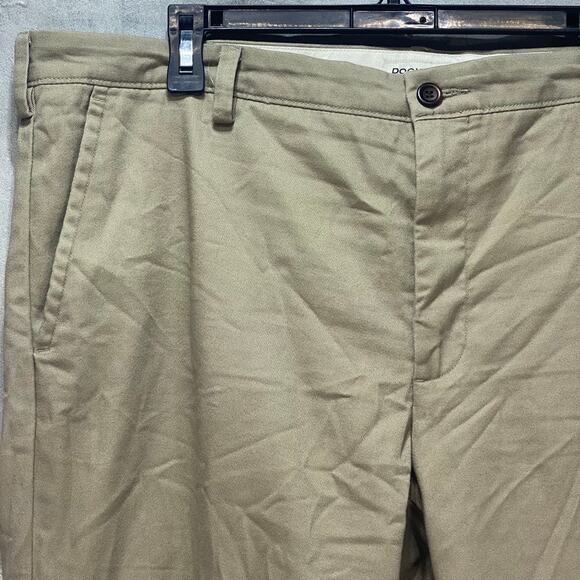 DOCKERS Brown Classic Fit Easy Stretch Khaki Pants SZ 42X30 - Picture 4 of 8